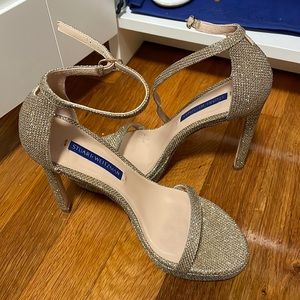 Stuart weitzman nudist disco platform heels